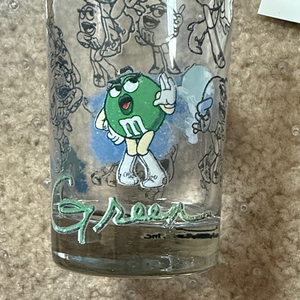 M&M'S Character Juice Glass Set - Yellow, Red, Green, Blue - Picture 2 of 6